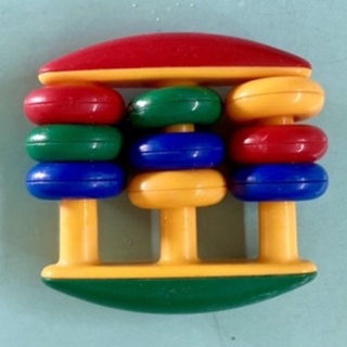 Tolo Abacus Rattle/Tolo toy/ของเล่นเสริมพัฒนาการเด็กเด็ก/ลูกคิดสั่น/ชองเล่นมือสอง