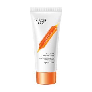 โฟมล้างหน้า IMAGES Blood Orange Cleanser 60g คลีนซิ่ง โฟม ล้างหน้าสะอาดหมดจด ลดสิวอุดตัน สินค้าแท้ Facial Cleansers(065)