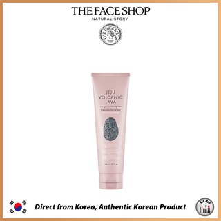 The Face Shop JEJU VOLCANIC LAVA Anti dust Pore-Cleansing Foam 140ml  *ของแท้จากเกาหลี*