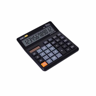 Deli M01120 Calculator 12-digit เครื่องคิดเลข Tax แบบตั้งโต๊ะ 12 หลัก ฟังชั่นครบทุกการใช้งาน รับประกัน 3 ปี