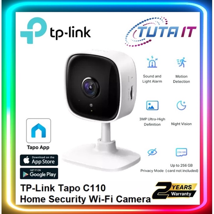 TP-LINK Tapo C110/C100 Home Security Wi-Fi Camera