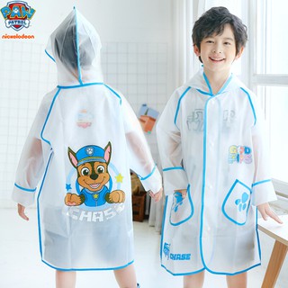 PAW Patrol แท้  เสื้อฝน เสื้อกันฝนสำหรับเด็ก