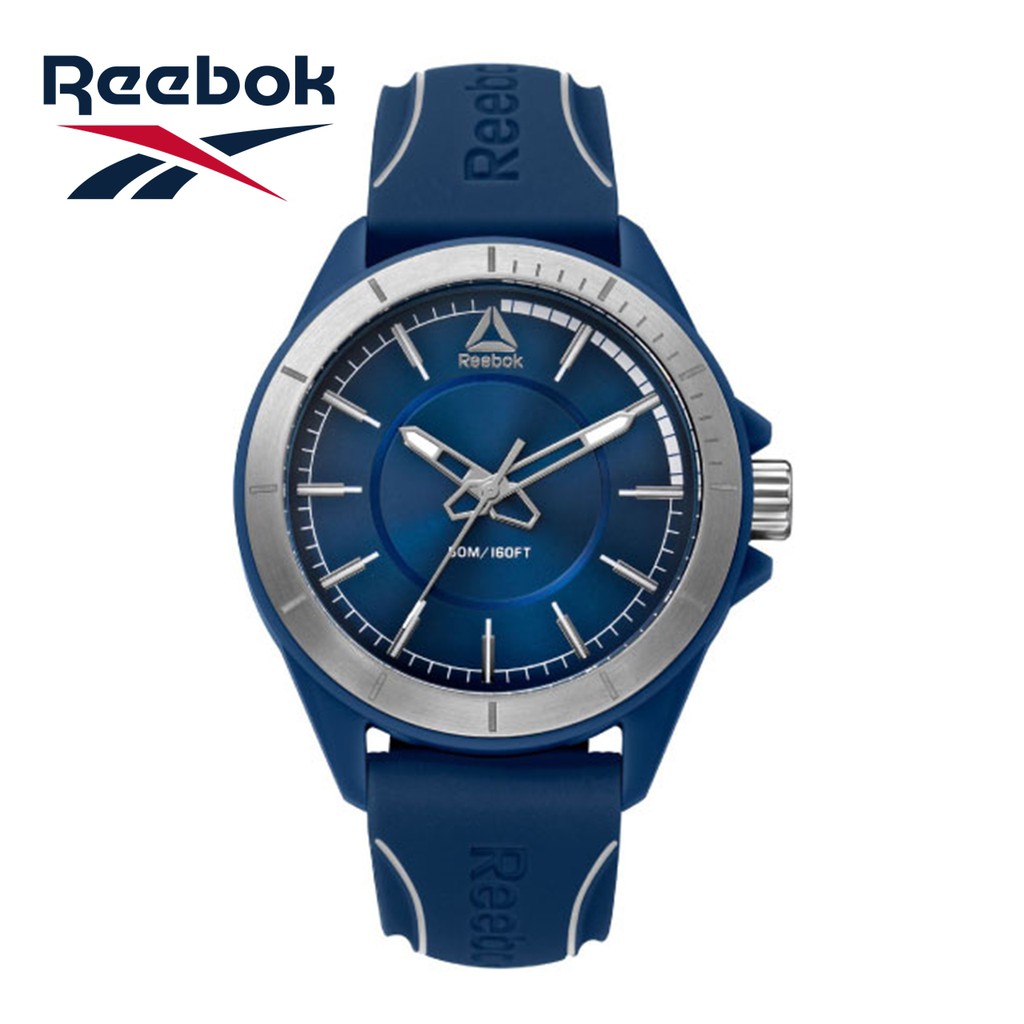 Reebok Watch รุ่น RD-MAK-G2-PNIN-N1 นาฬิกาข้อมือสายซิลิโคนน้ำเงิน-น้ำเงิน
