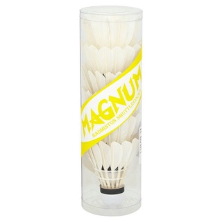 🔥*พร้อมส่ง*🔥 แม็กนั่ม ลูกขนไก่ 6 ลูก Magnum Badminton Shuttlecocks 6pcs