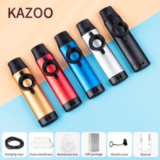 Kazoo เครื่องดนตรีกีตาร์ อูคูเลเล่ โลหะ ใช้งานง่าย แบบมืออาชีพ