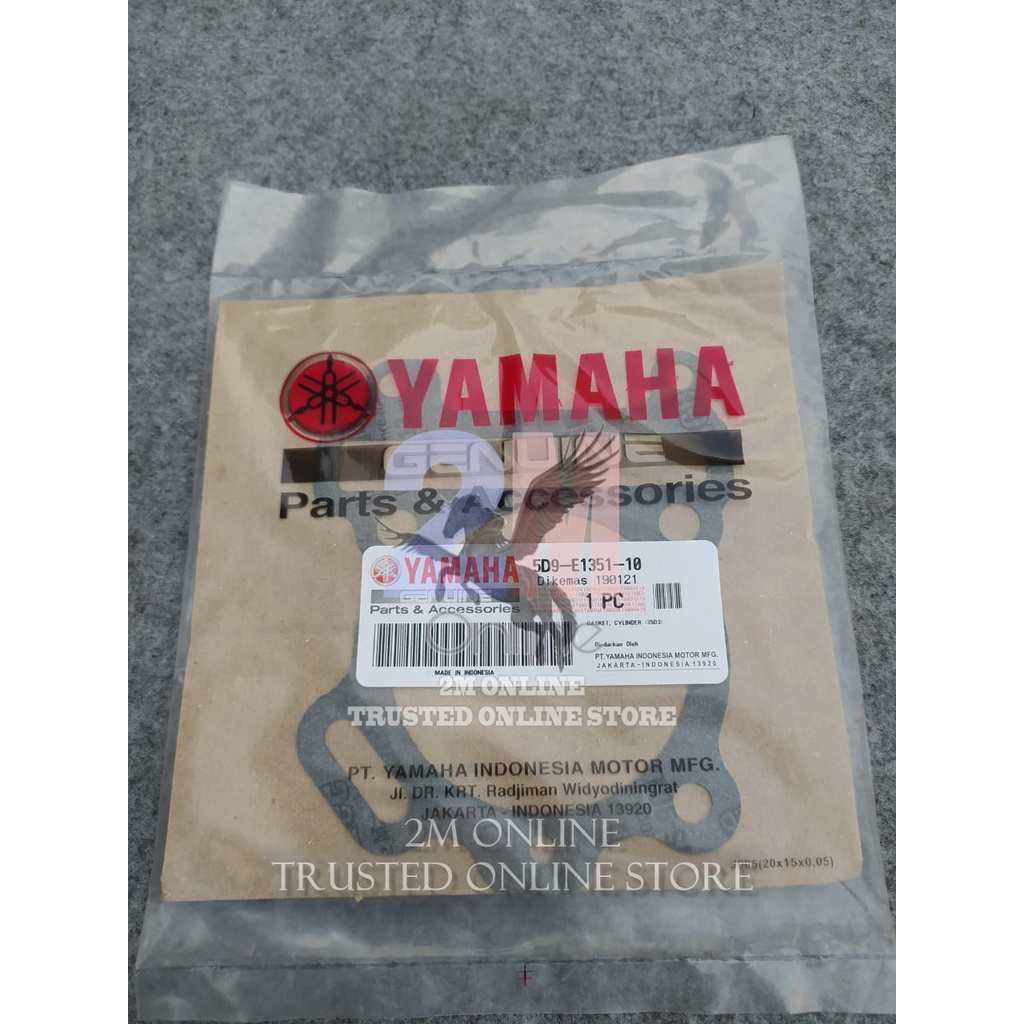 Mdr GASKET PAKING BLOCK VEGA ZR ORI YGP 5D9-E1351-10