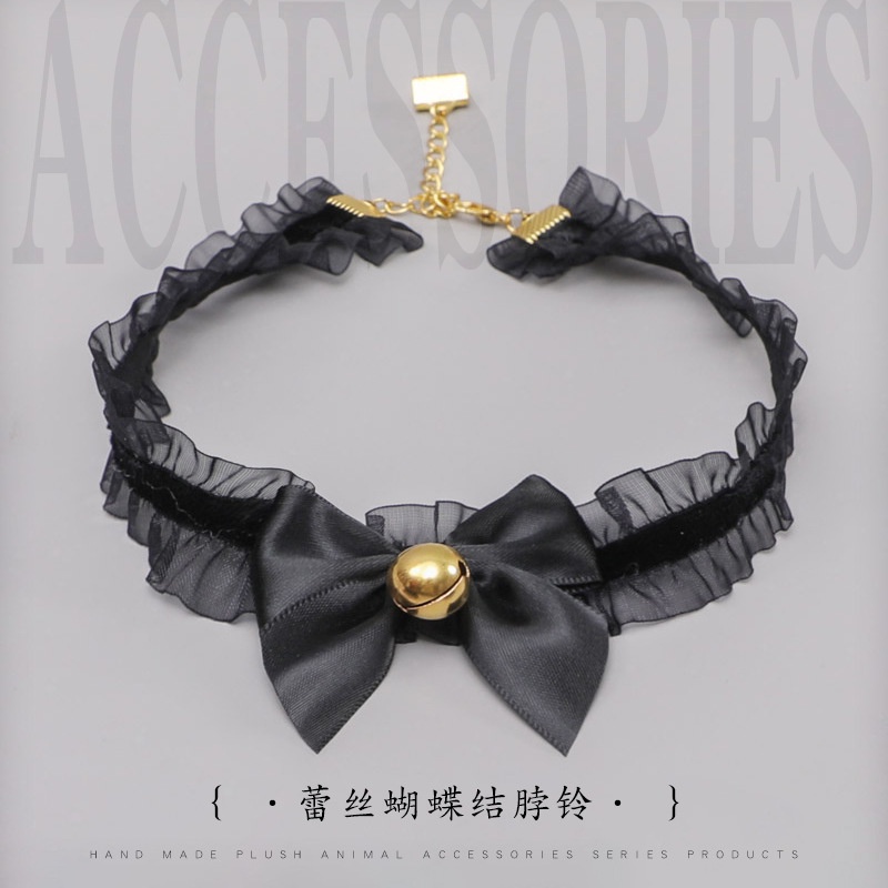 พร้อมส่งจากไทย ปลอกคอ โชคเกอร์กระดิ่งแมว