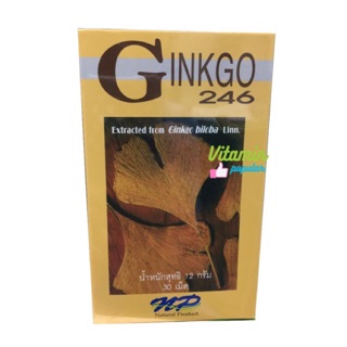 Ginkgo 246 30 tab (ช่วยเรื่องความจำ )