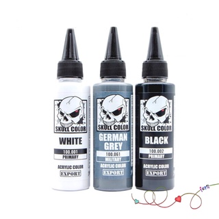 SKULL COLOR สีอะคริลิค ผสมสำเร็จ 60 ml