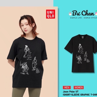 [S-5XL] Jason Polan เสื้อยืด UT สําหรับผู้ชาย ผู้หญิง UNIQLO