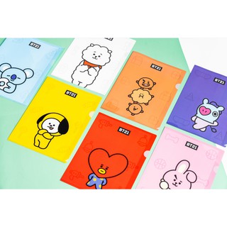 แฟ้มเก็บเอกสาร BT21 DOCUMENT HOLDER ลิขสิทธ์แท้ 100%