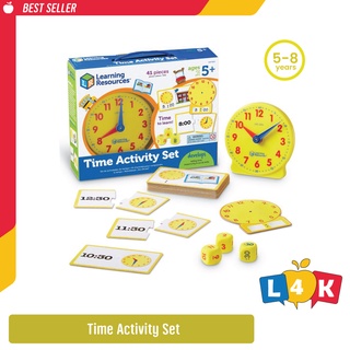 [พร้อมส่ง!!!] Time Activity Set ของเล่น นาฬิกา เรียนรู้เวลา (Learning Resources)