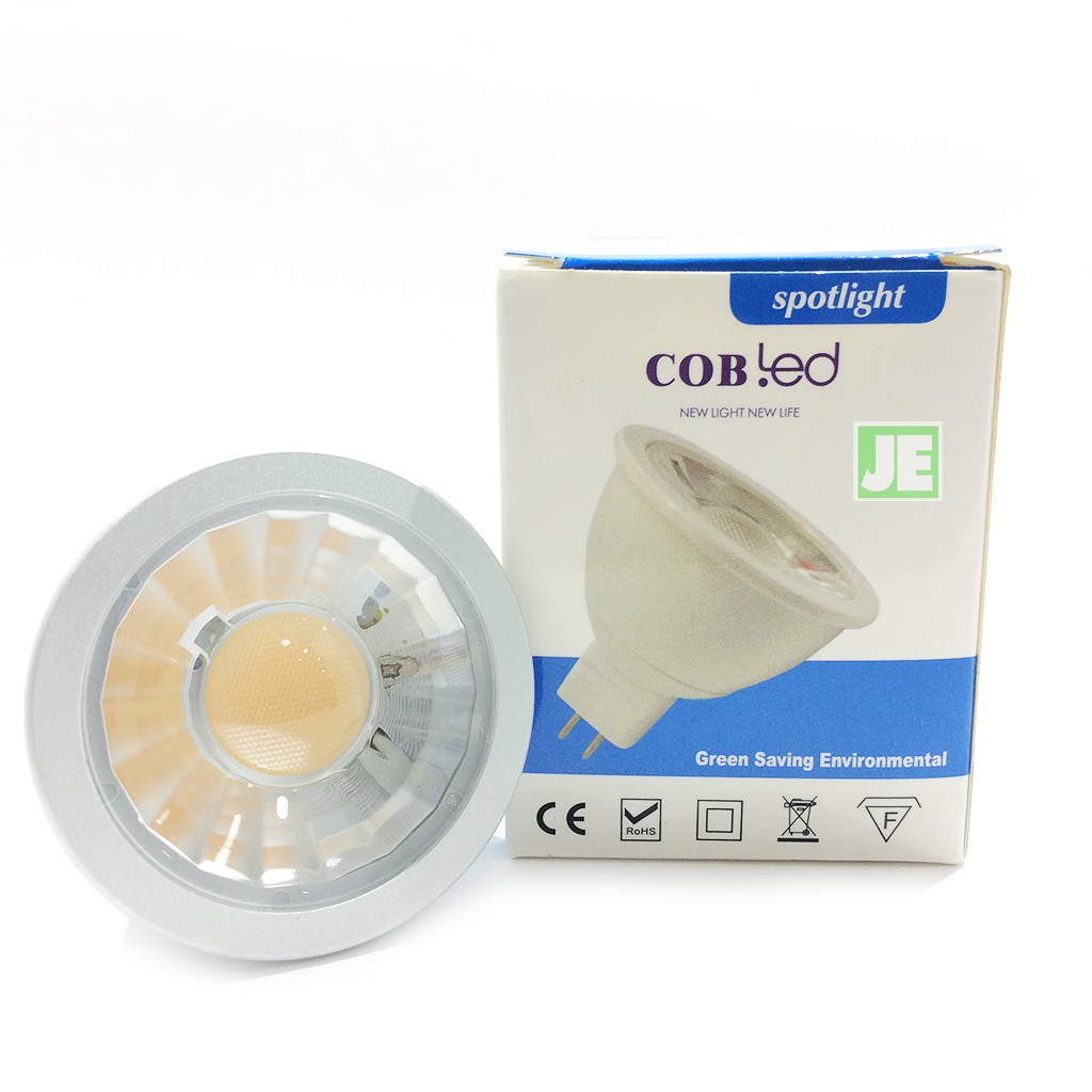 Elite หลอดLED GU10 6W 220V 2700K แสง Warmwhite Dimmable 30D
