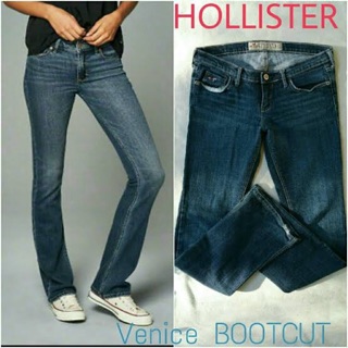 Hollister women low waist bootcut jean 350-.