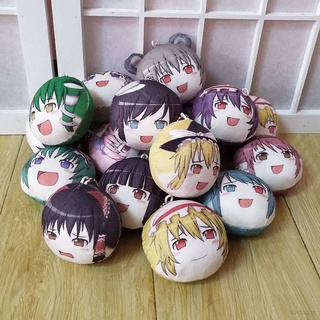 Touhou พวงกุญแจจี้ตุ๊กตานุ่มรูปกระเป๋าสําหรับตกแต่งบ้าน