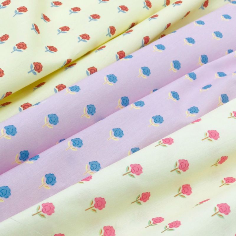 ผ้าแบ่งขาย 1ชิ้น 1/2 เมตร  ผ้าคอตตอน 100% cotton poplin เนื้อบาง พร้อมส่ง