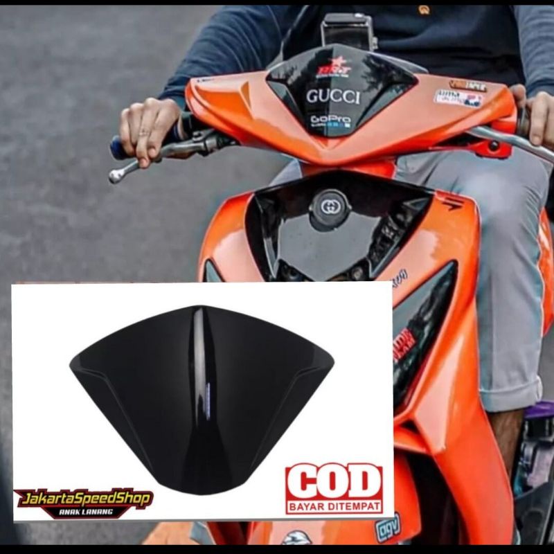 Visor variation mio soul lama soul คาร์บูเรเตอร์วัสดุสีดําหนาพร้อมกาวเทปคู่ 3 ม.