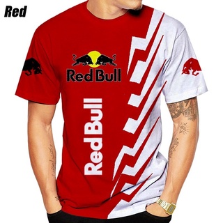 เสื้อยืดแขนสั้นลําลอง พิมพ์ลาย Redbull Racing สไตล์ฮิปฮอป สตรีท แฟชั่นสําหรับผู้ชาย