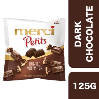 Merci Petit Dark Chocolate 125g ++ เมอร์ซี่ เพอทิตส์ ดาร์กช็อกโกแลต 125 กรัม