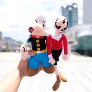 ตุ๊กตา Popeye ป๊อปอาย &amp; Olive Oyl โอลีฟออย ท่ายืน