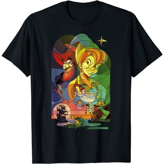 เสื้อยืด พิมพ์ลายกราฟฟิค Disney Peter Pan Captain Hook สําหรับผู้ใหญ่