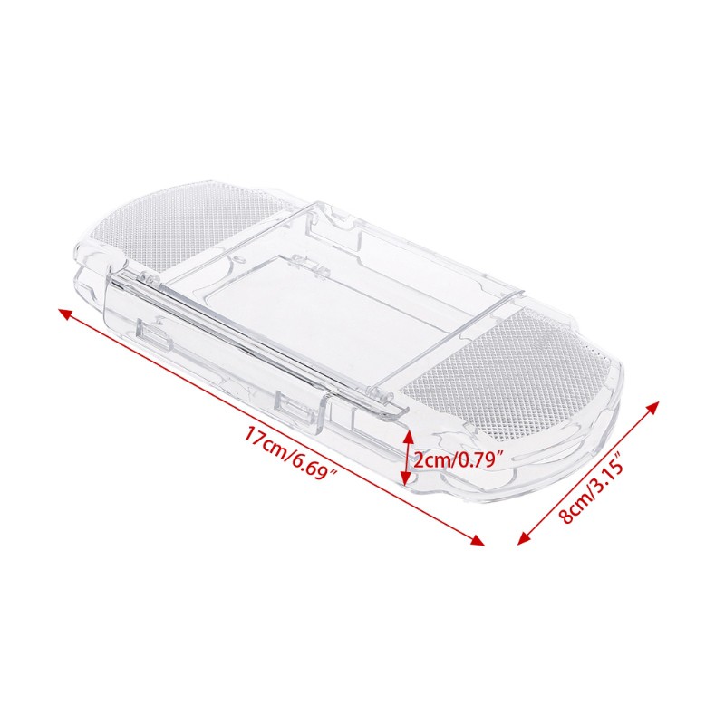 ❤❤Crystal Protective Hard Carry Cover Case Protector for Playstation PSP 2000