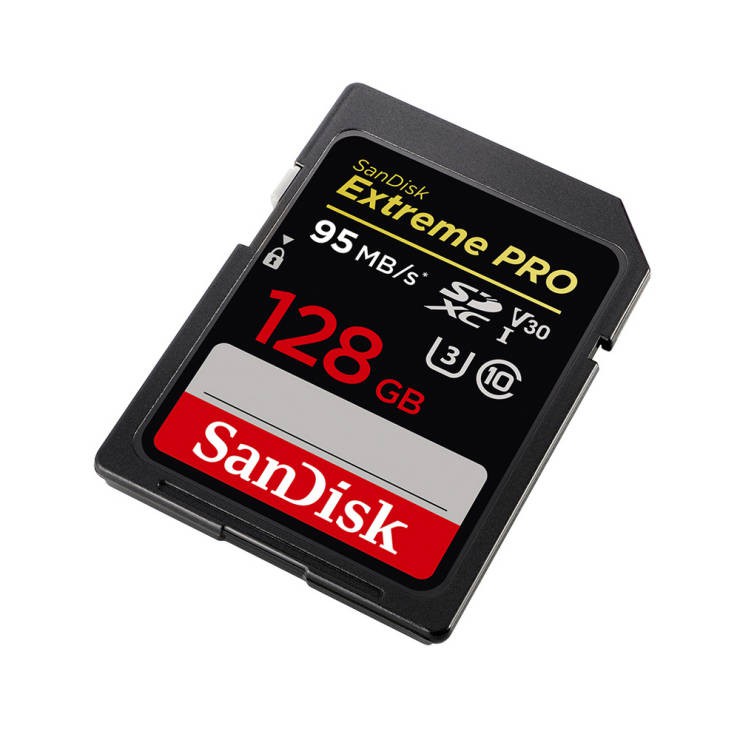 SANDISK SD Card (128GB) Extreme Pro C10 SDSDXXG 128G GN4IN
