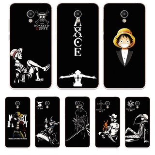 เคสโทรศัพท์มือถือพิมพ์ลาย One Piece สําหรับ Meizu M 3 M 3s M 5 M 6 Note