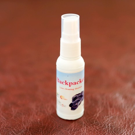 น้ำยาเช็ดเลนส์ กล้อง Backpacker liquid cleaning camera lens LCD and other 30 ml.