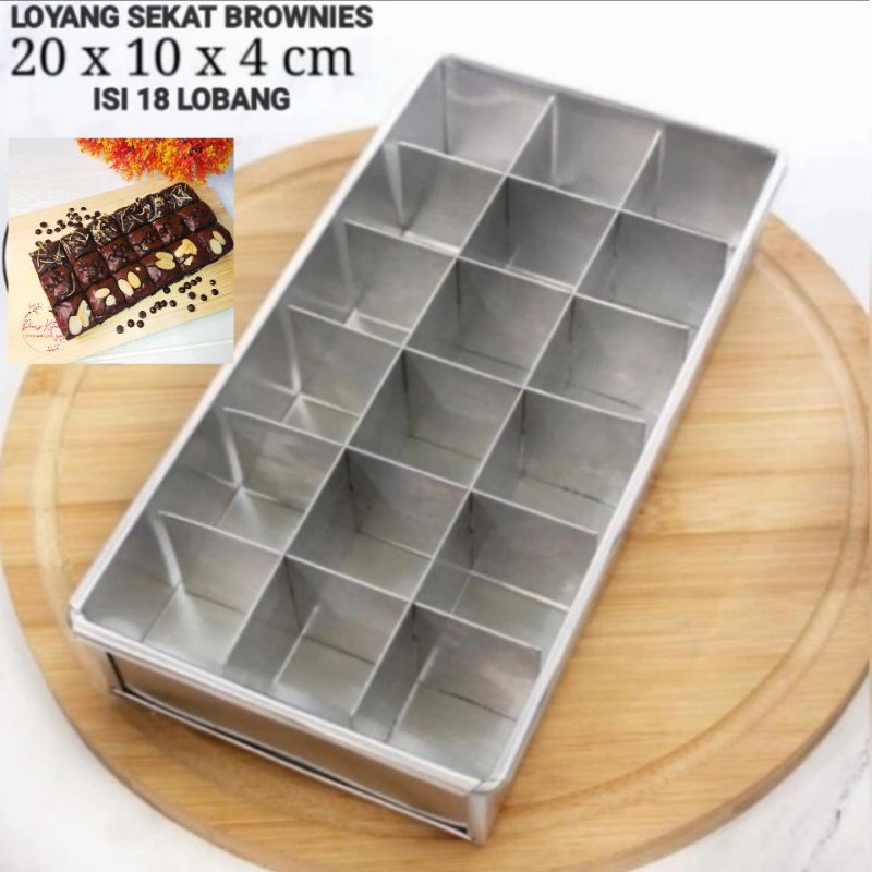 20X10x4 CM BROWNIES PAN / กระทะเค้ก