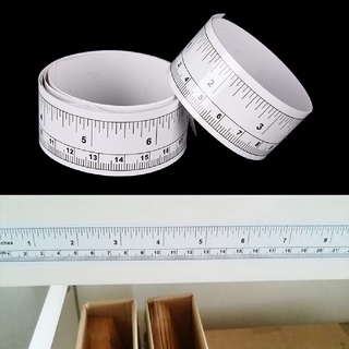 Tolongtrip&gt; เทปวัดไวนิล แบบนิ่ม มีกาวในตัว ขนาด 45 ซม. 90 ซม. DIY
