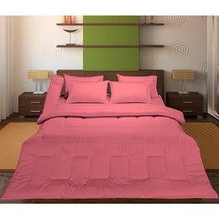 Homehapp ผ้านวม SWEET DREAM รุ่น TC 320T สีพื้น ขนาด 60 x 80 นิ้ว สีส้ม