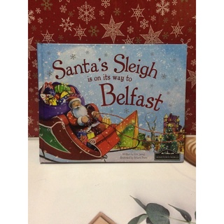 Santa’s Sleigh in on its way to belfast