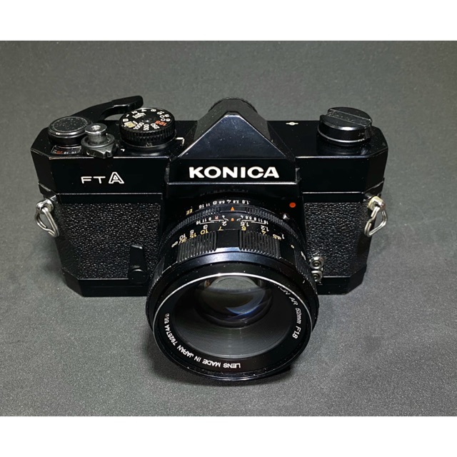 KONICA FTA + Lens konica hexanon ar 52 mm. f1.8 🔥🔥 สีดำหายากมาก 🔥🔥