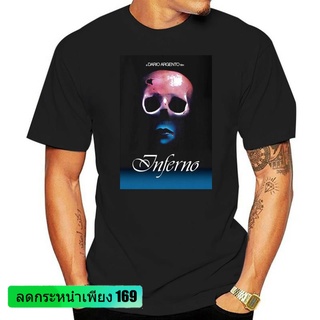 เสื้อยืดแขนสั้นลําลอง คอกลม ผ้าฝ้าย ทรงหลวม พิมพ์ลาย Inferno Dario Argento Horror Movie Suspiria G200 Ultra Shir สําหรับ