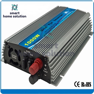 กริดไท อินเวอเตอร์/ ออนกิต  600W/ 1000W Grid Tie/ On grid Inverter MPPT Function Pure Sine Wave  220V Output