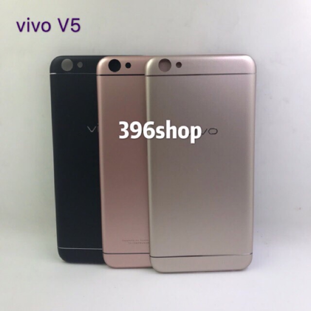 ฝาหลัง ( Back Cover ）vivo V5 / V5s （ แถม ปุ่มสวิตช์นอก + เลนส์กล้อง ）