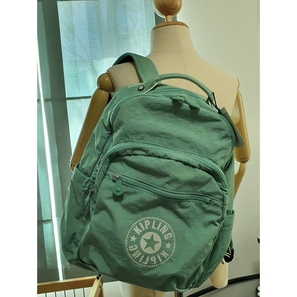 กระเป๋าเป้ KIPLING 🐒 : SEOUL สีเขียวมิ้นต์ สายลุย แท้💯เพื่อนๆสาวกลิง ต้องมีไว้💥