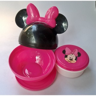 ของสะสม มือ​2, กล่องข้าวน่ารัก มินนี่เมาส์ Disney Minnie Mouse ของสะสมจาก 7-11