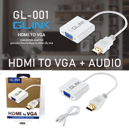1set Built-in 1080p Chipset Hdmi To Vga With Audio Cable Micro Mini Hdmi To Vga - Foto 8