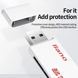 🔥ส่งไวจากไทย🔥Llano USB การ์ดรีดเดอร์ 2 In 1 สำหรับการ์ด TF / SD