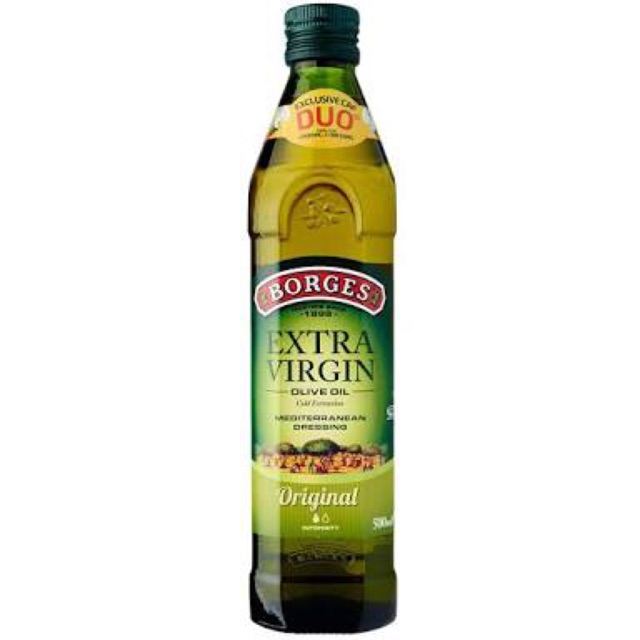 นำ้มันมะกอก Borges Extra Virgin Olive oil Cold Extraction 500ml(โบรเกส)