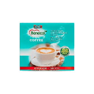 Benecol Coffee กาแฟเบเนคอล กาแฟปรุงสำเร็จผสมแพลนท์สตานอล มีส่วนช่วยลดคลอเรสตอรอล แพ็ค 15 ซอง EXP.09/10/22