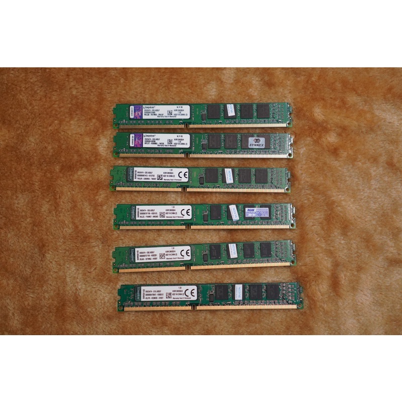 RAM (หน่วยความจำ) KINGSTON VALUE RAM (KVR13N9S8/4) 4GB (4GBx1 , 8 chips) DDR3 1333MHz