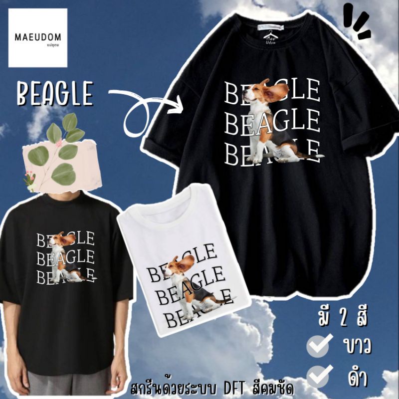 ซื้อ 5 ฟรี 1 กระเป๋าผ้า เสื้อยืด Beagle ผ้า Cotton 100% และ เนื้อผ้า Signature เฉพาะแบรนด์ MAE UDOM – โปรปัง