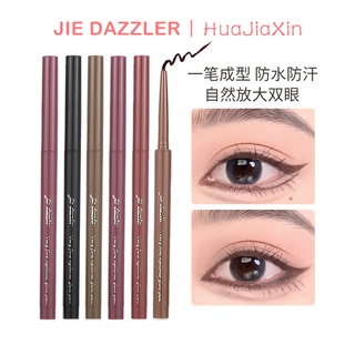 Jie DAZZLER ปากกาอายไลเนอร์เจล สีส้ม สีน้ําตาล สีดํา สีแดง สําหรับผู้เริ่มต้น