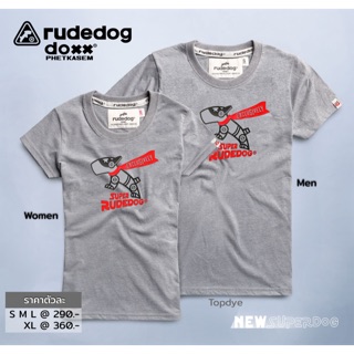 เสื้อยืดแขนสั้น rudedog NewSuperdog สีท้อปดาย