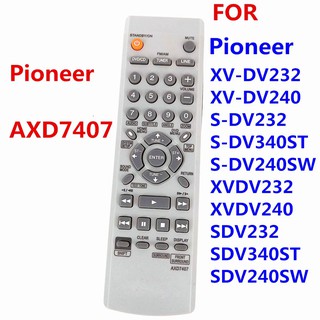 Pioneer New AXD7407 Remote Control For DVD Player Remote Control XVDV350 AXD 7407 DCS232 DCS240 DCS535 XV-DV232 XV-DV240 S-DV232 S-DV340ST S-DV240SW XVDV232 XVDV240 SDV232 SDV340ST SDV240SW