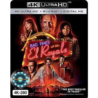 4K UHD หนัง Bad Times At The El Royale ห้วงวิกฤตที่ เอล โรแยล