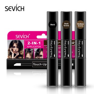 SEVICH ปากกาย้อมสีผมสีเทา 2 in 1